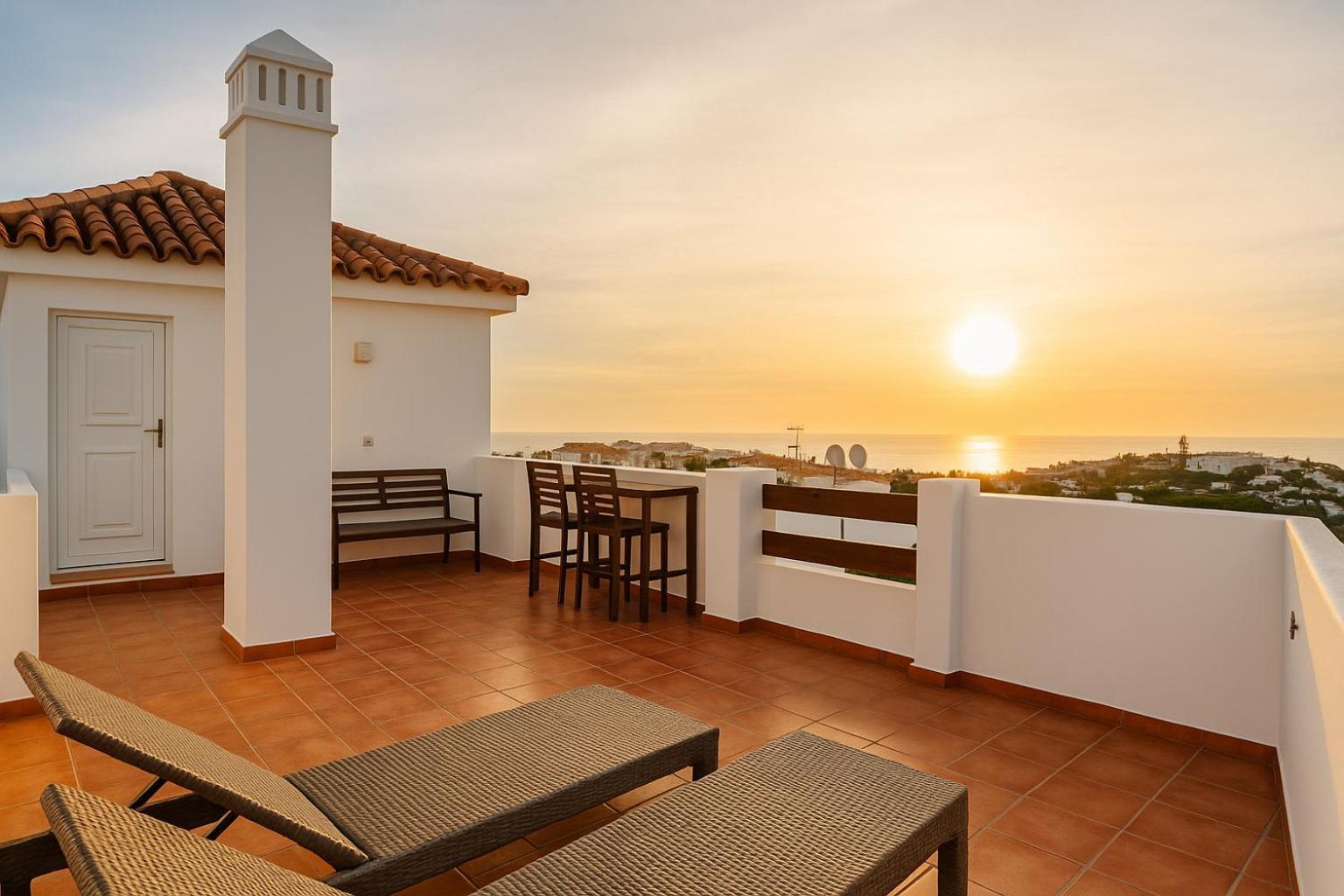 Penthouse Sea View - Valle Romano Golf エステポナ エクステリア 写真
