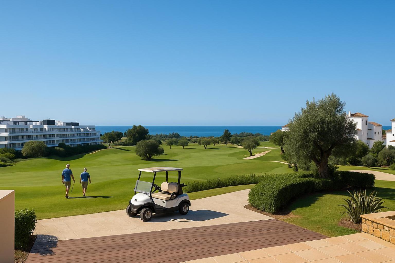 Penthouse Sea View - Valle Romano Golf エステポナ エクステリア 写真
