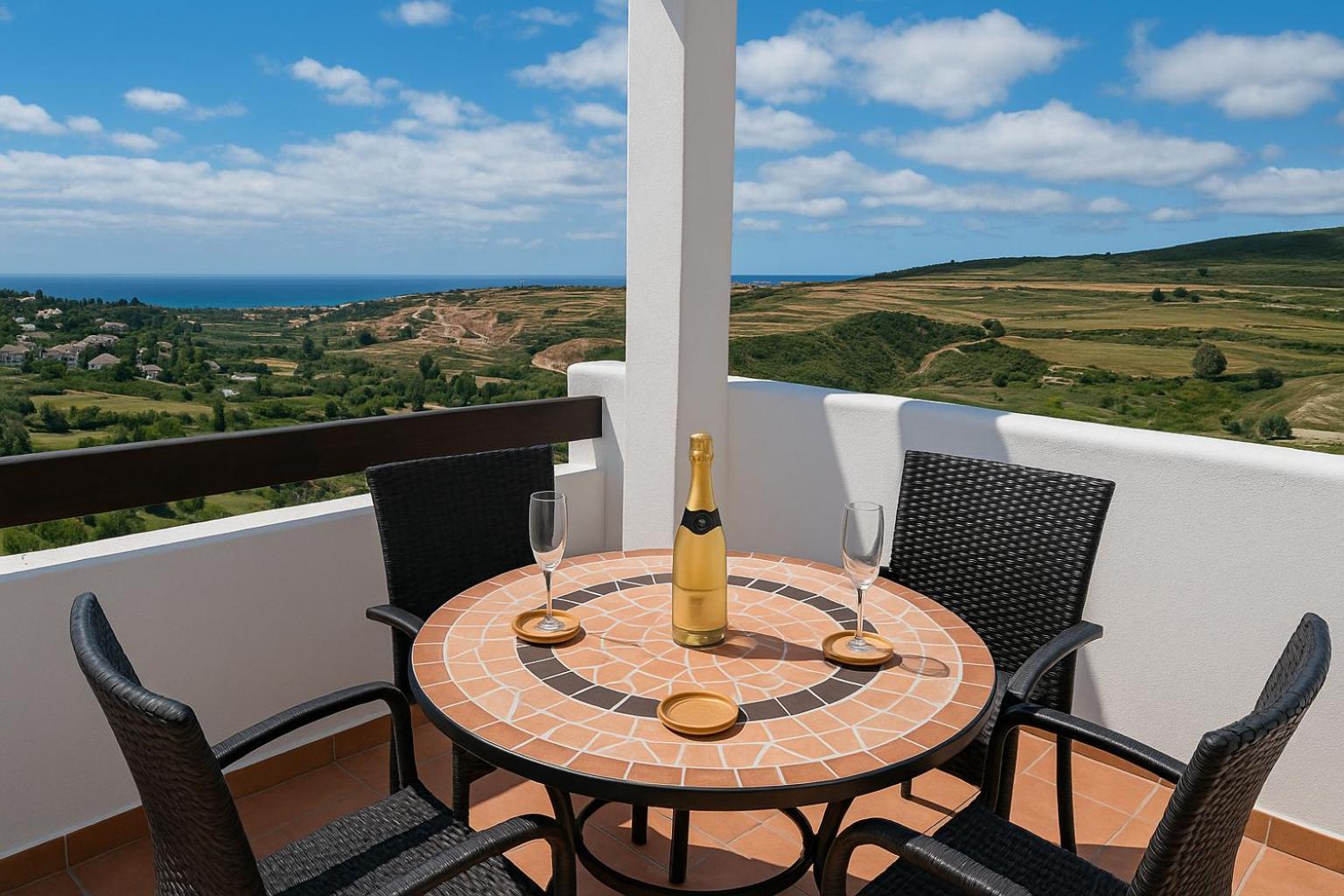 Penthouse Sea View - Valle Romano Golf エステポナ エクステリア 写真